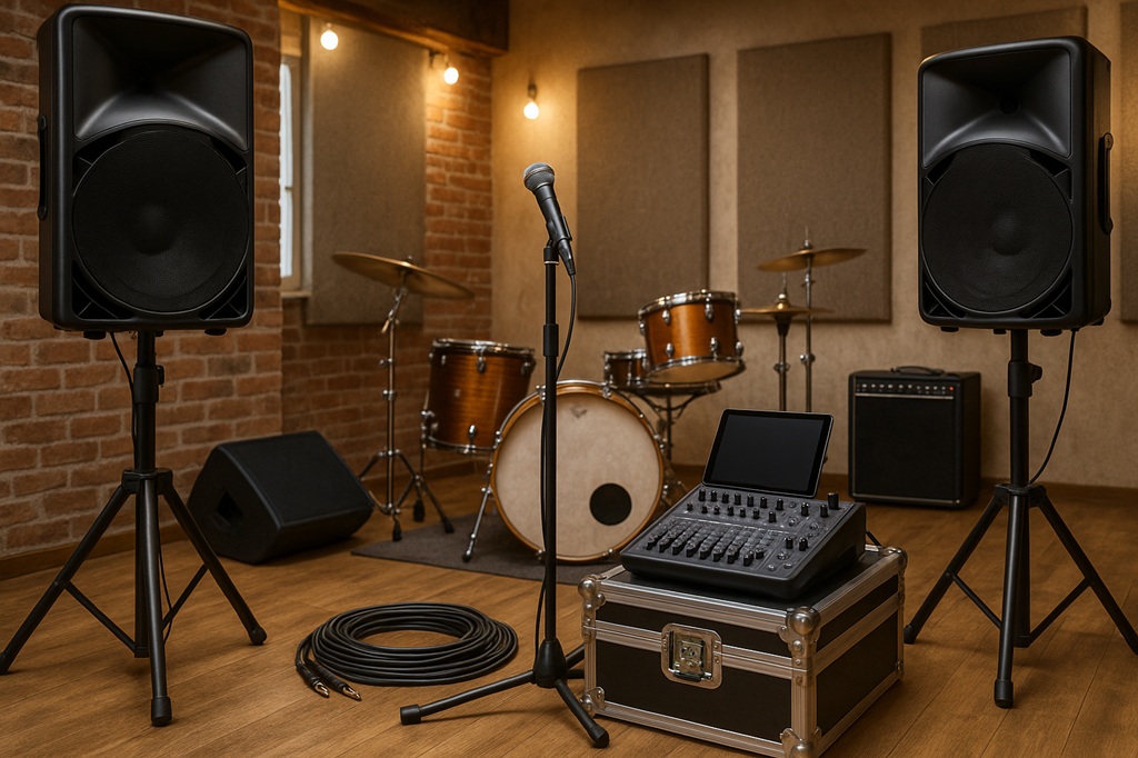 Günstige PA für den Proberaum