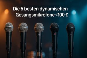 Die besten Vocalmikrofone für Gig und Proberaum unter 100 Euro