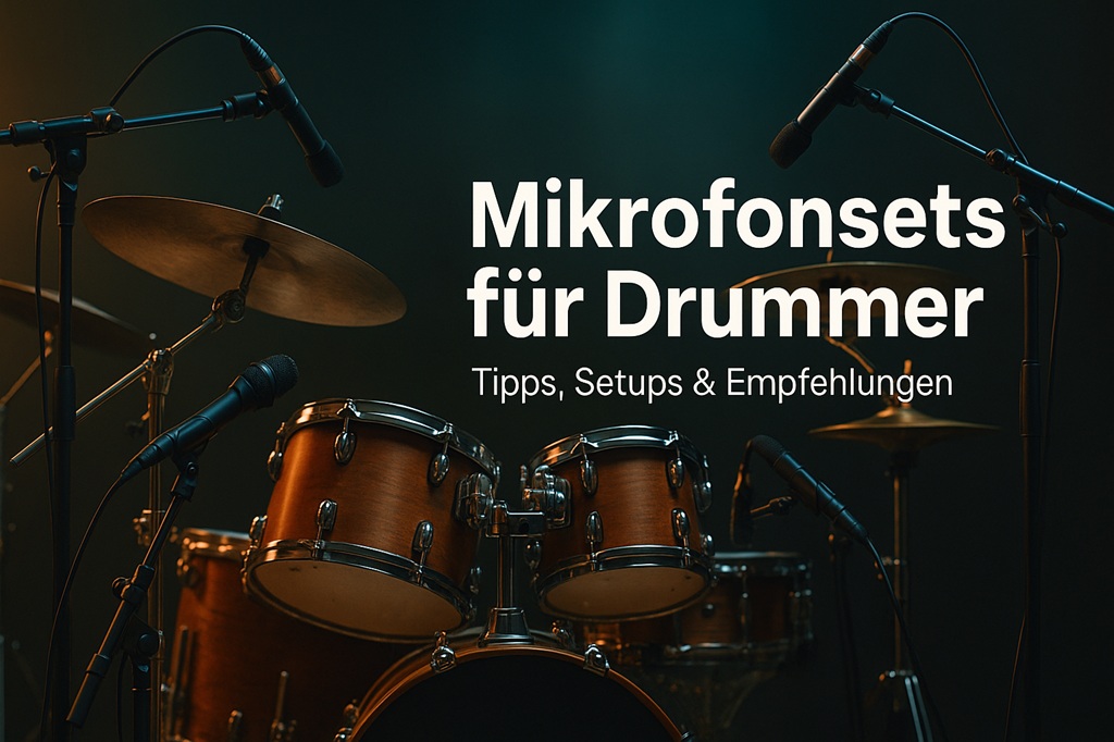 Mikrofonsets für Drummer Schlagzeuger live Drummikrofonierung