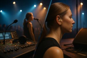 Monitoring für die Bühne in der Veranstaltungstechnik