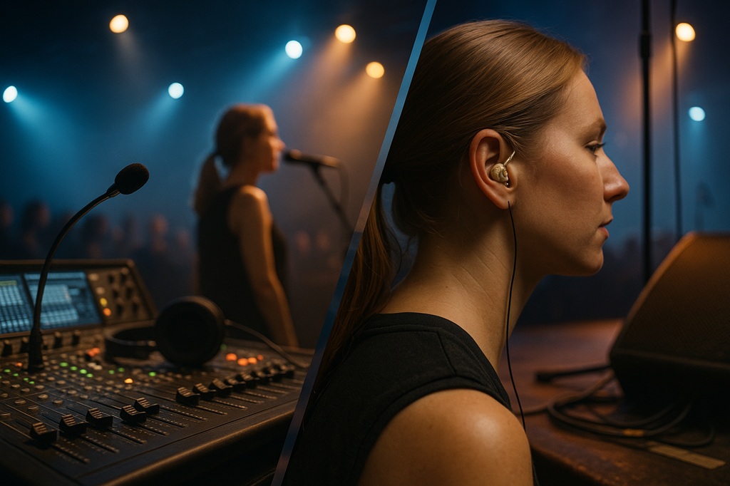 In-Ear oder Bühnenmonitor?