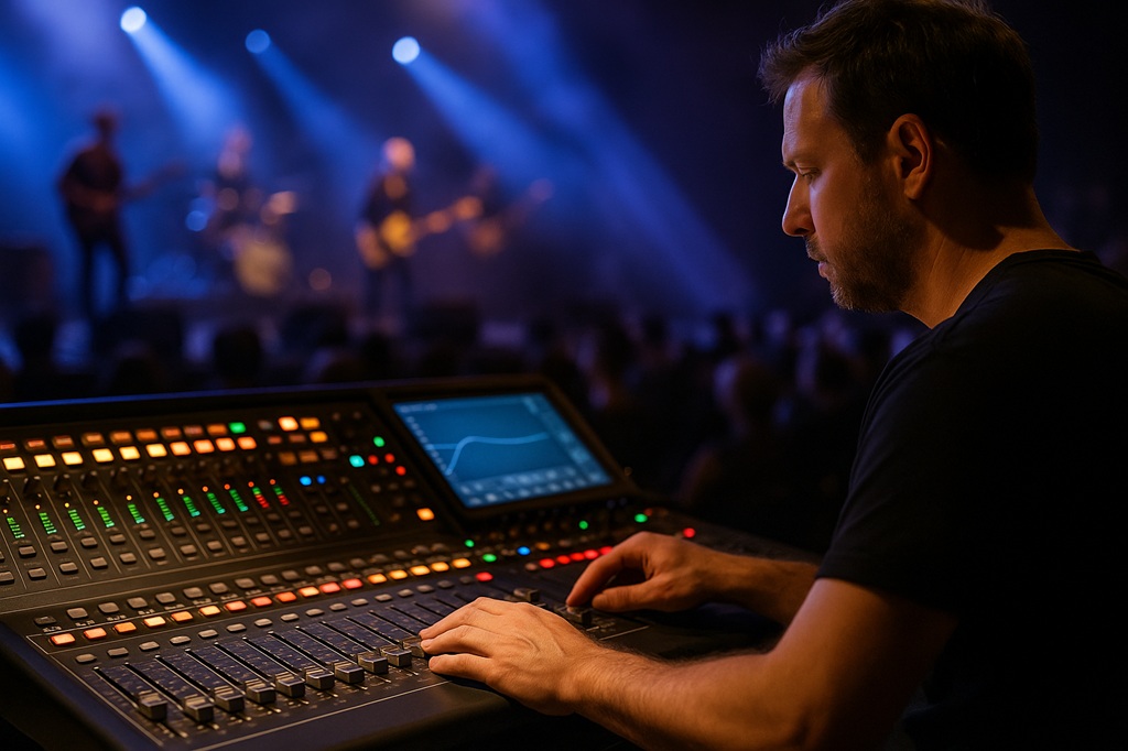 Wie mische ich eine band Live mit einer PA als Anfänger in der Veranstaltungstechnik