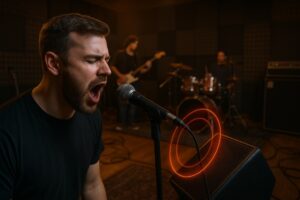 Feedbackschleife im Probraum und Live als Band vermeiden