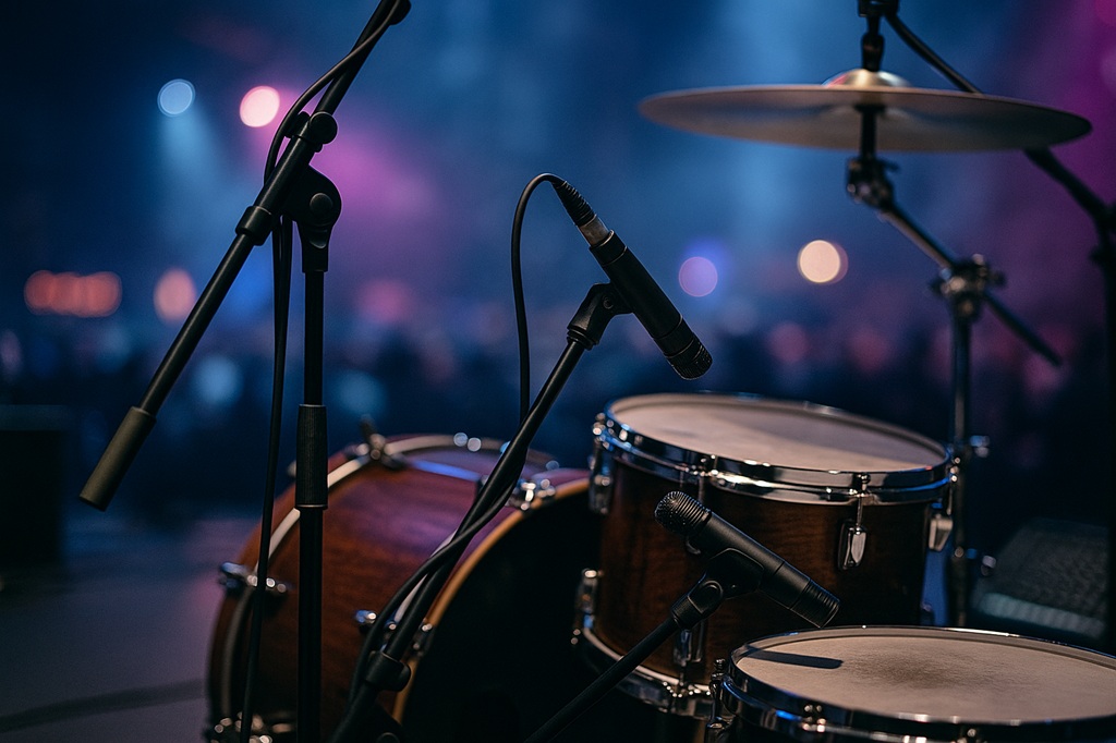 Drum Mikrofonierung live – Minimal-Drum-Miking