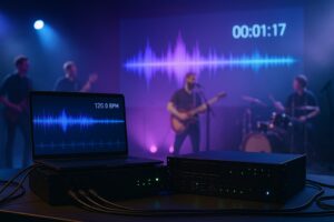 Synchrone Playback für Bands und Interpreten