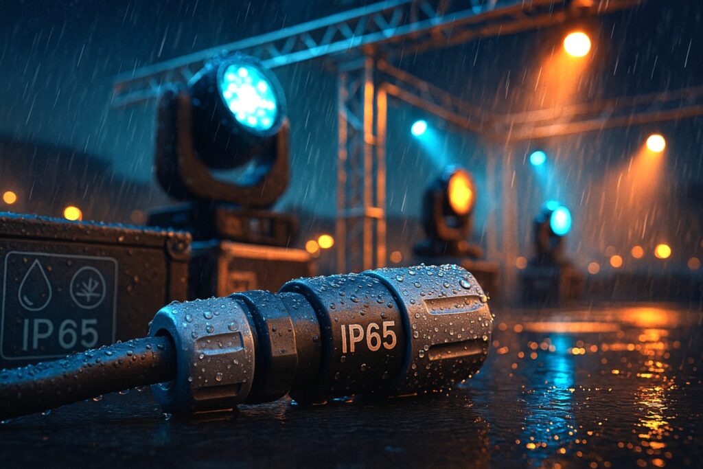 Schutz vor Wasser bei Veranstaltung Eventtechnik