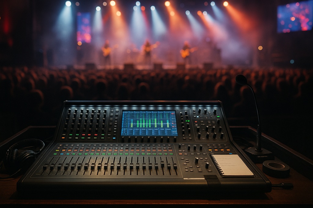 Was bedeutet FOH Front of House in der PA und Tontechnik Veranstaltungstechnik