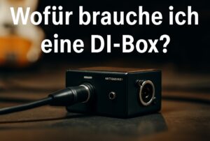 Was macht eine DI-Box im Proberaum Gig Event Tontechnik