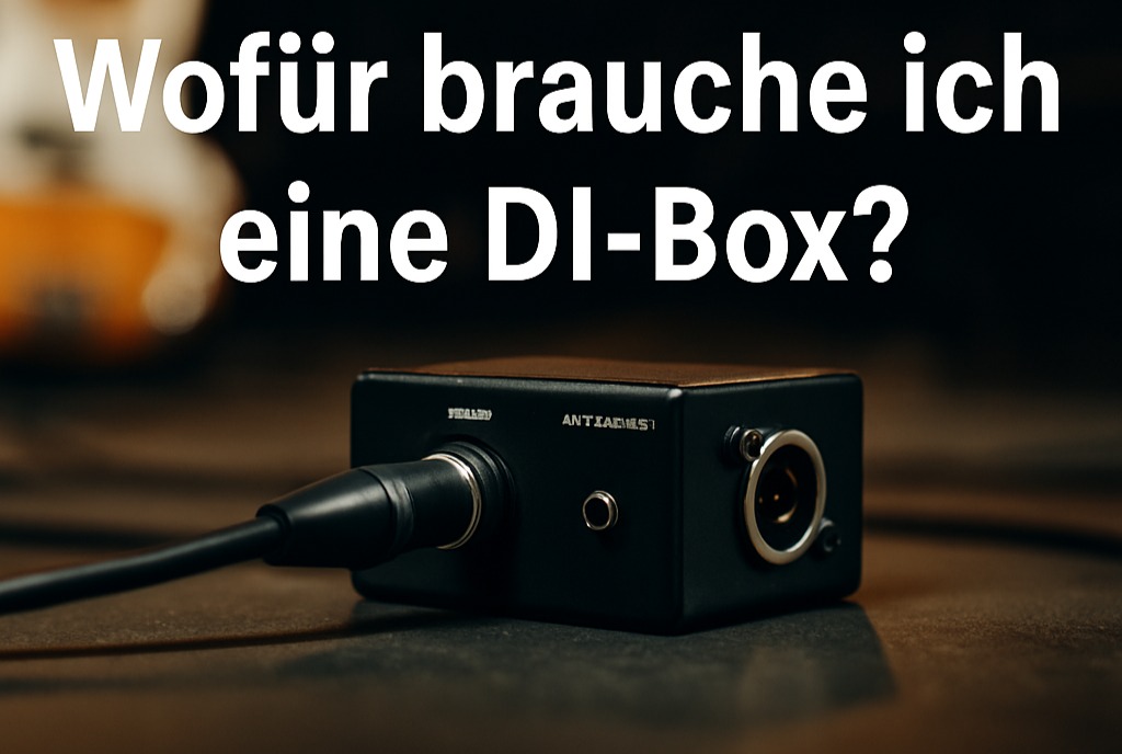 Was macht eine DI-Box im Proberaum Gig Event Tontechnik