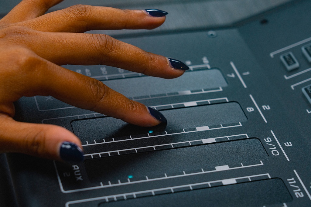 Alto TMD16 Touchfader zur Bedienung des Mischpult