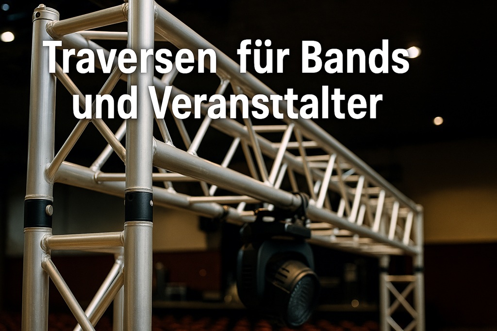 Traversen für Bands und Veranstalter