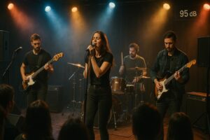 Richtige Lautstärke beim Gig