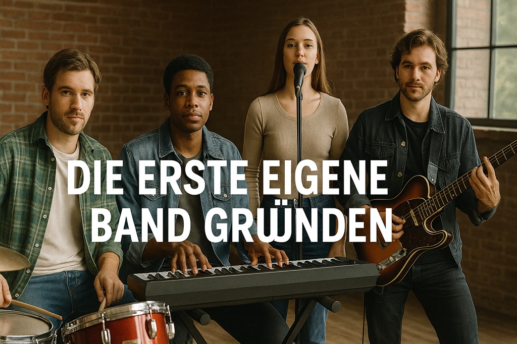 Die erste eigene Band gründen: Von der Idee zur ersten Probe