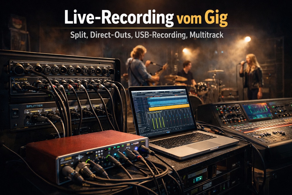 Live-Recording vom Gig erzeugen