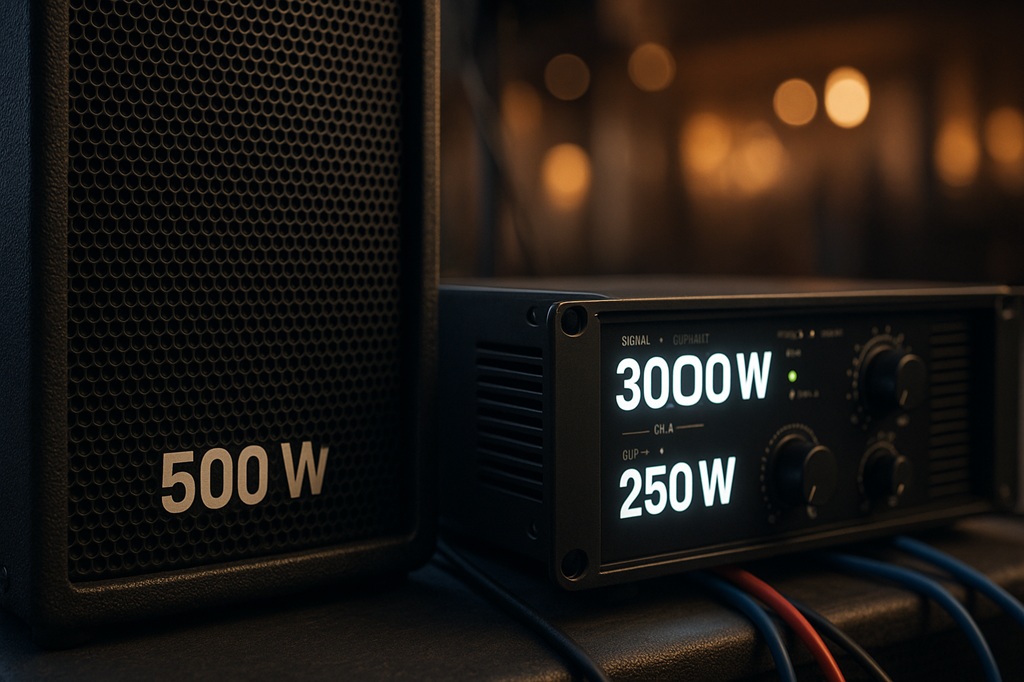 Wattangabe bei PA-Boxen: Wie viel Watt braucht deine Anlage wirklich?