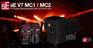sE Electronics MC1/MC2 mit Upgrade Pouch Pack