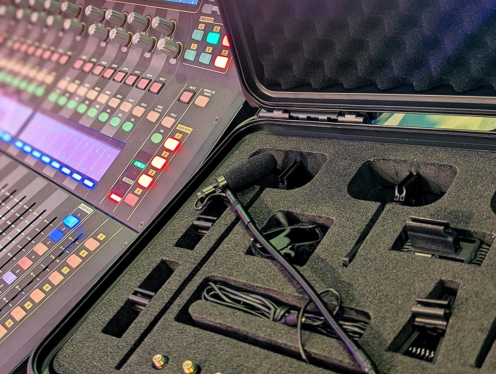 Fame MS MicKit Universal Kondensatormikrofon mit Superniere