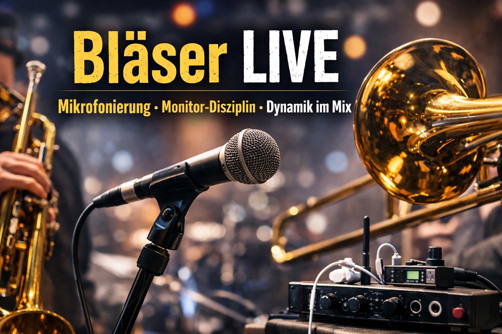 Bläser live mikrofonieren