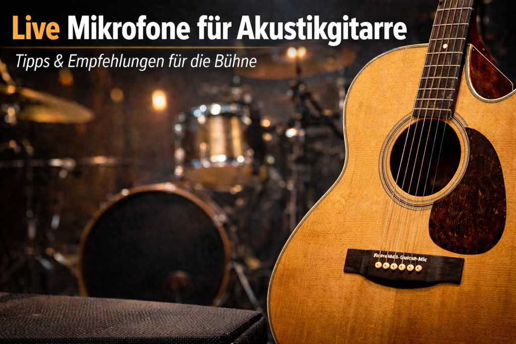 Die besten Mikrofone für Akustikgitarre (Live)