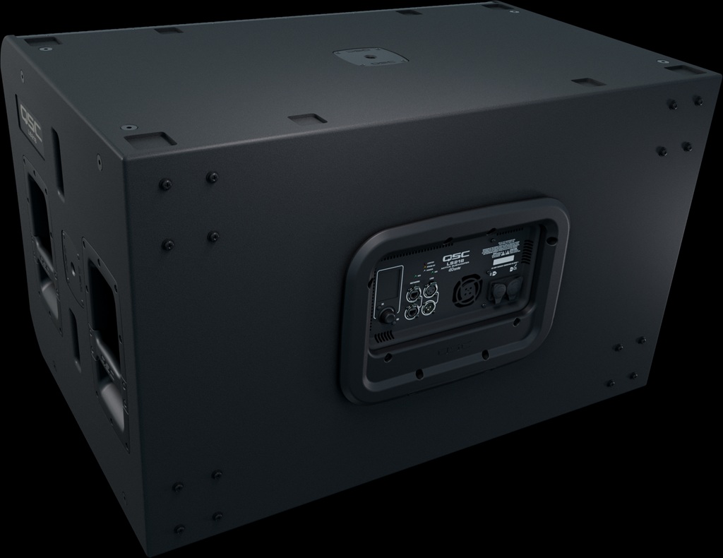 QSC LS218 Rückseite