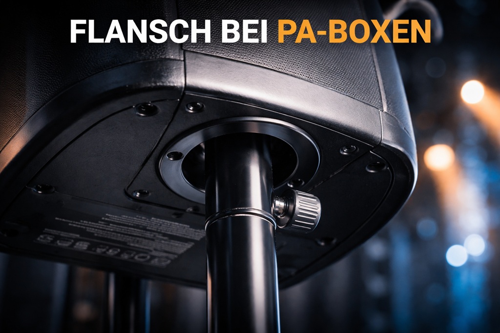 Was ist der Flansch bei PA-Boxen?