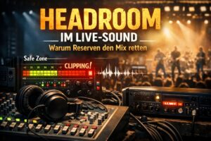 Aussteuerungsreserve im Liveevent, Headroom im Live-Sound