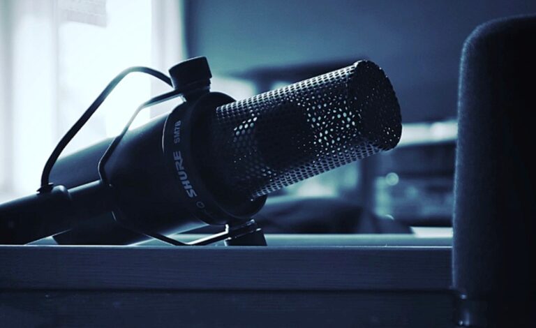 Shure SM7B Test, dynamisches Mikrofon