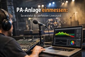 PA für einen Live-Gig Event optimieren und richtig einstellen