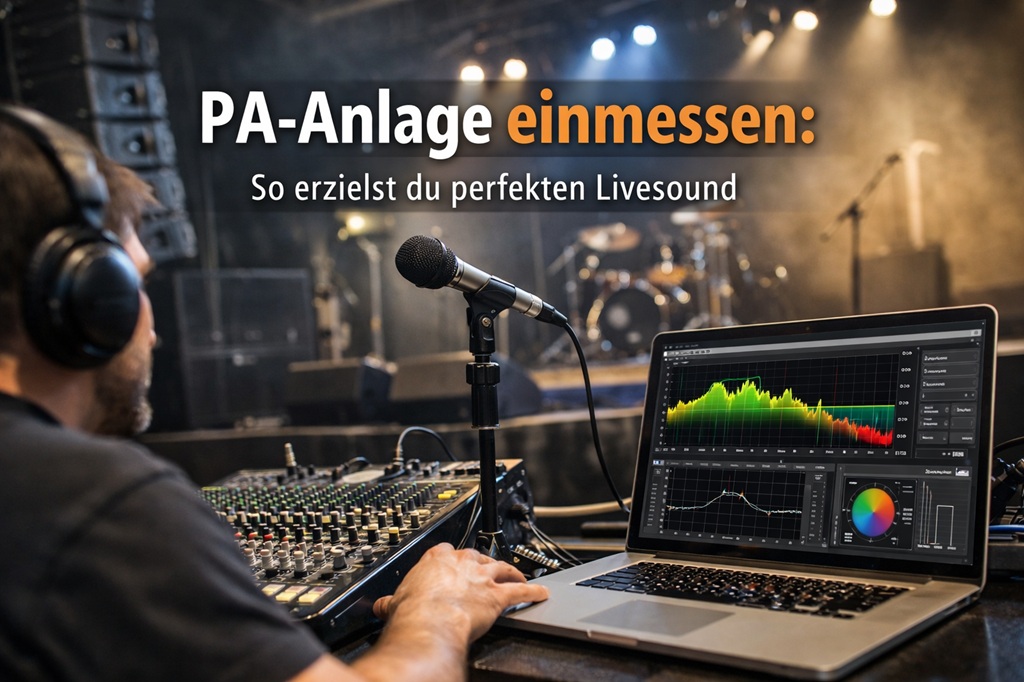 PA-Anlage einmessen: Schritt-für-Schritt-Tutorial