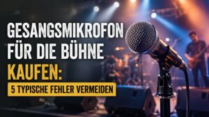 Mikrofon für Live und Bühne kaufen, welche Fehler vermeiden