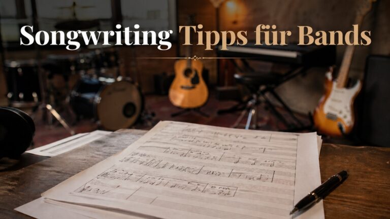 Songwriting Tipps für Bands: 5 wichtige Tipps für bessere Songs