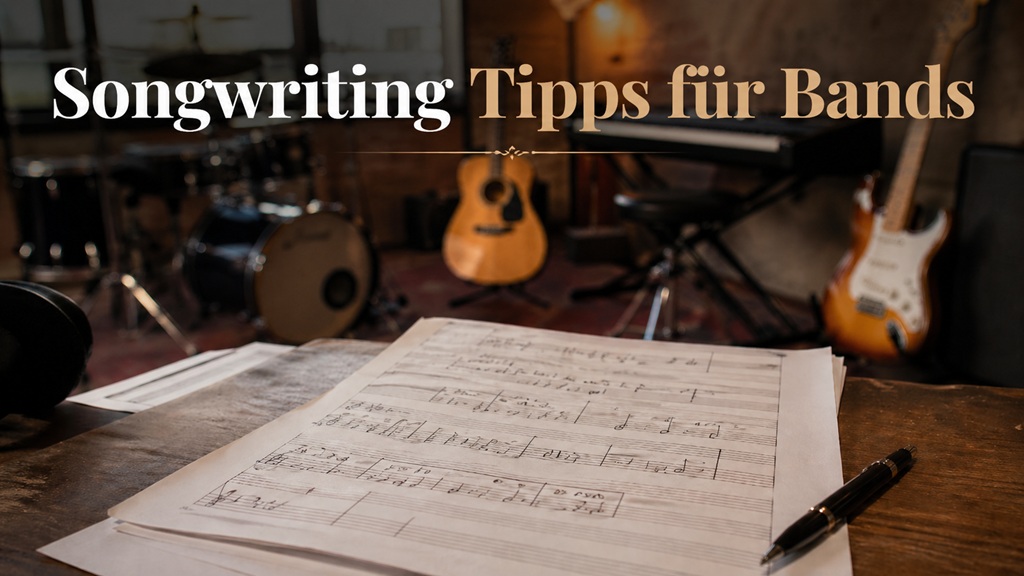 Die besten Tipps um in einer Band Songs zu schreiben