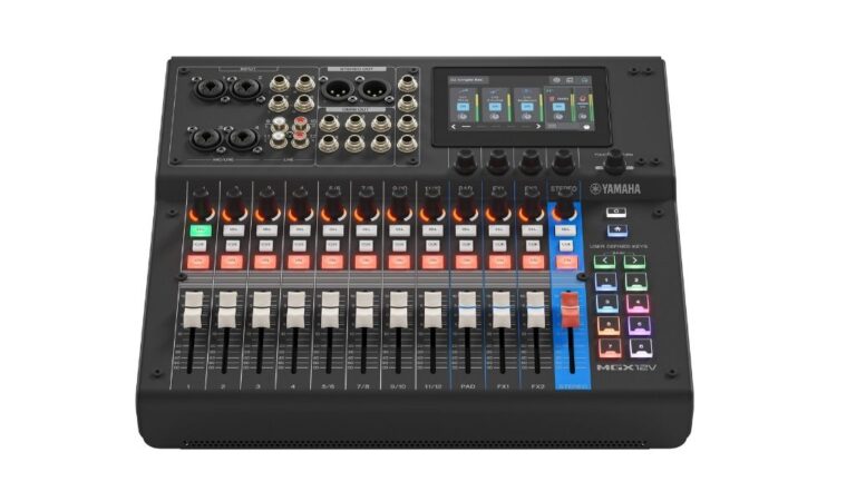 Test: Yamaha MGX12V B – Digitalmixer mit Video-Ambitionen