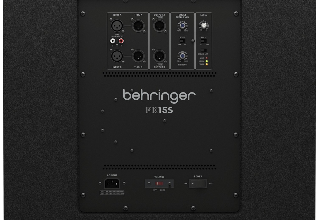 Aktiver Subwoofer für PA Veranstaltungstechnik Behringer PK15S