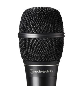Audio-Technica ATS99 Test – Nahaufnahme des dynamischen Hypernieren-Mikrofons für Live-Gesang und Veranstaltungstechnik.