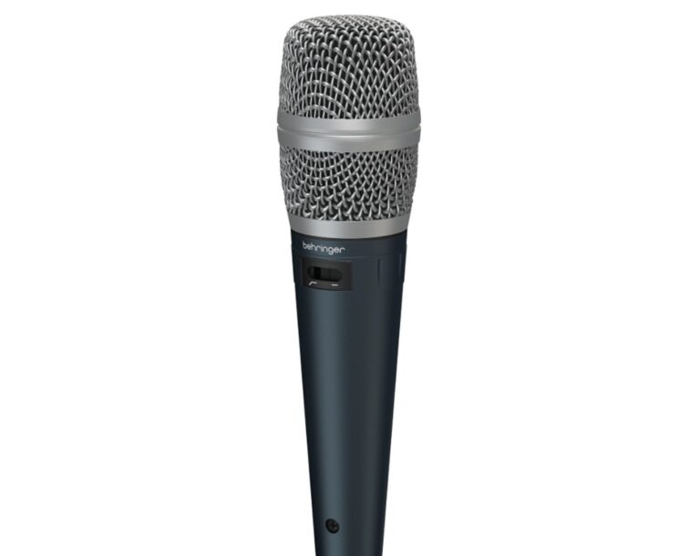 Behringer SB 78A Test: Kondensator-Gesangsmikrofon für die Bühne