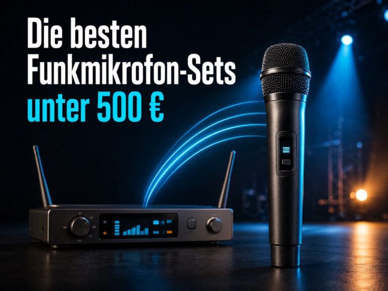 Die besten Funkmikrofon-Sets unter 500 Euro im Vergleich