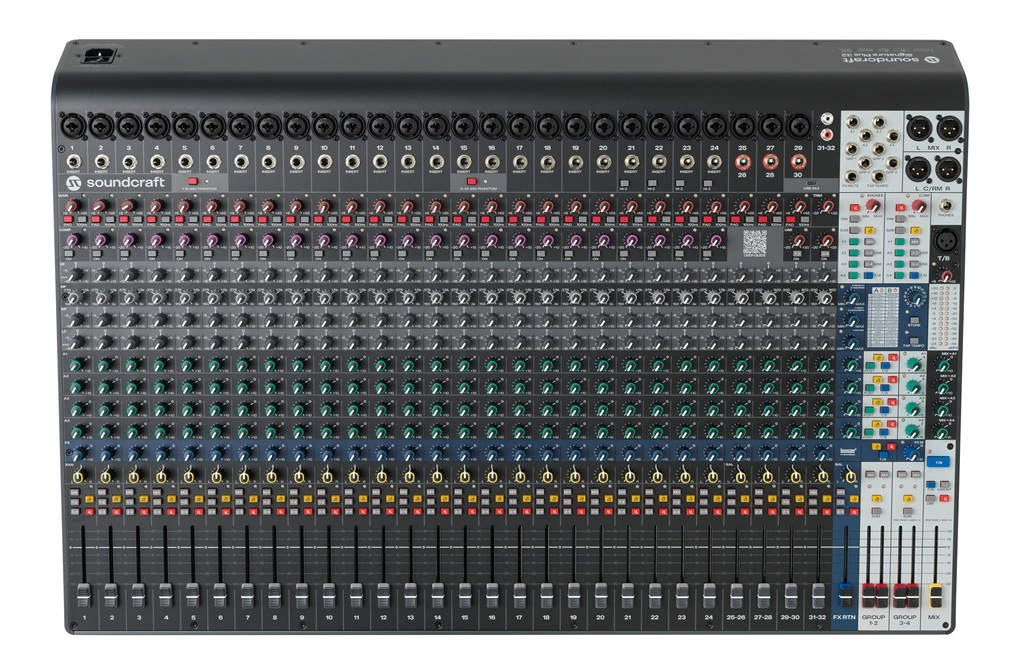 Soundcraft Signature Plus Serie: neue Analogmixer mit 4×4 USB-C und Lexicon-FX