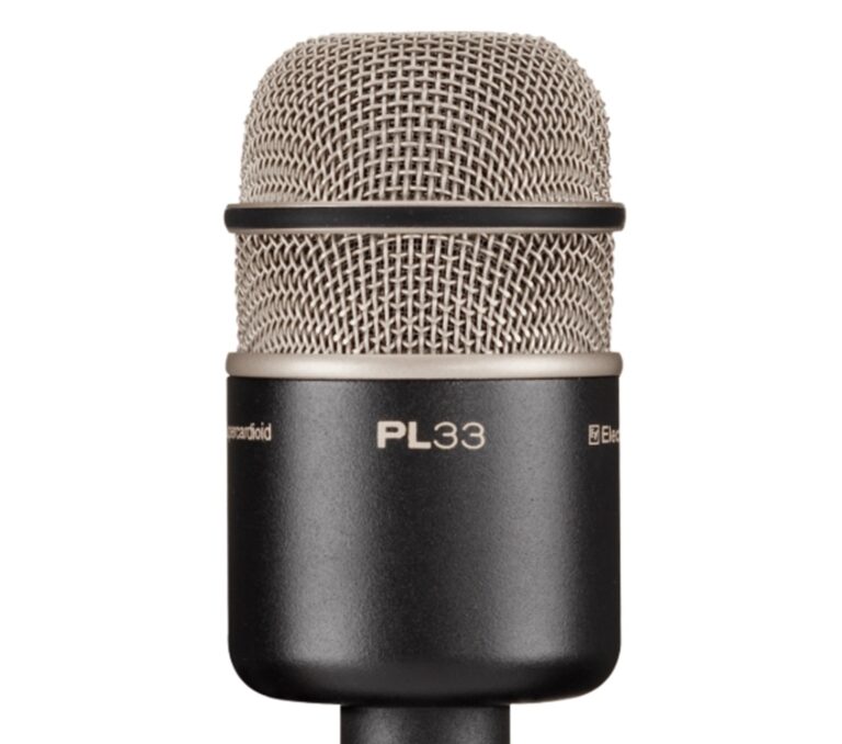 Electro-Voice PL33 Test: Kickdrum-Mikrofon im Check